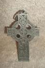 VINTAGE CELTIC CROSS PENDANT KEYCHAIN FOB PEWTER METAL MARKED CAMCO 1.75 x 3.125