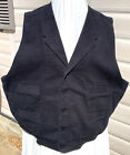 Frontier Classics, Men's Brushed Cotton Vest, Size 3X, Black