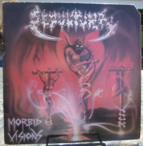 Sepultura Morbid Visions vinyl LP original 1986 New Renaissance