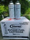 (Case of 12) Sterno Butane Fuel Cartridge. 8 Oz Butane camping Stove Cartridge