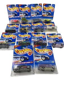 HOT WHEELS CAR LOT/COLLECTION OF 17 Cars/Trucks Etc. All Vintage (25 Years +)