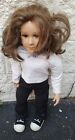MY TWINN 23 “ FULLY POSABLE DOLL Brown Hair Brown Eyes Clothed 1996