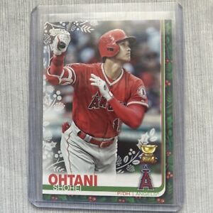 New ListingSHOHEI OHTANI 2019 Topps Holiday Rookie Cup #HW16 Los Angeles Angels