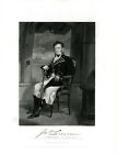 JAMES LAWRENCE, US Navy Captain War of 1812/Killed-in-Action, Engraving (8570)