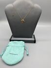 Tiffany & Co.Return to Love Heart Tag Key Pendant Necklace 18k Rose Gold750