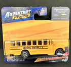 ADVENTURE FORCE 1:64 DIE-CAST YELLOW SCHOOL BUS DISTRICT 2 ~ Box Ships Free