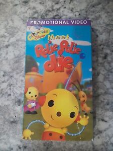 New ListingMeet Rolie Polie Olie VHS Video Tape RARE  Playhouse Disney Promotional Video
