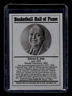 1986-02 Basketball Hall of Fame Metallic #NNO Ned Irish