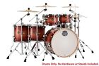 Mapex Armory Redwood Burst Studioease 22/10/12/14/16/14x5.5 Shell Pack 6pc Drums