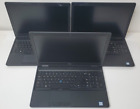 Lot of (3) Dell Latitude 5580/5590 Laptop Intel Core i5-7440HQ/i5-8350U No SSD