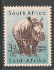 South Africa #204 (A102) VF MNH - 1954 3p White Rhinoceros