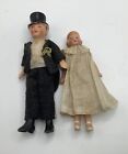 Antique Miniature German Bisque Bride & Groom Dolls Circa 1915-1925 Jointed