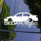 Lowered SEDAN MAFIA car sticker - for Honda Civic ES sedan JDM (v2) B27