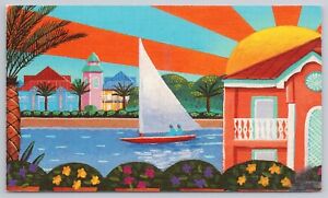 New ListingPostcard Disney Caribbean Beach Resort Tropical Paradise