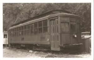 RPPC Real Photo Postcard Of Trolley Street Car UR #2250 in St. Louis, Missouri