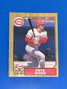 1987 O-PEE-CHEE Pete Rose Baseball Card #200 Cincinnati Reds NM-MINT