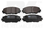 Brake Pads Set fits TOYOTA YARIS/VITZ NHP130 1.5 Front 12 to 13 NK 0446502220
