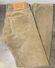 Levi’s  Vintage Men's 28x30 Red Tab Beige Corduroy Pants 5-Pocket Style