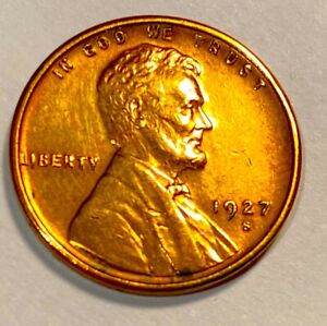 1927 S Lincoln Cent Penny * CHOICE / GEM BU  * #2