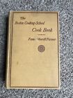 Antique 1918 The Boston Cooking School Cook Book Fannie Farmer Hard Cover