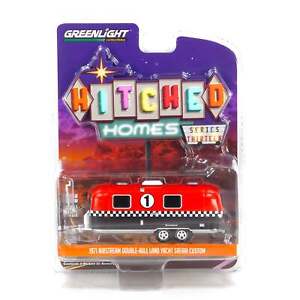 Greenlight 1971 Airstream Land Yacht Firestone Hitched Homes 1:64