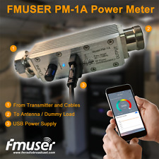 FMUSER FU-5200 RF Power Meter V1.0 5200W Digital VSWR Meter for FM Transmitter