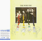 The WHO Tour Program 1981 signed John Entwistle, Pete Townshend, Roger +1 ACOA