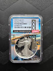 2022 S Silver Eagle Proof 70 Ultra Cameo San Francisco Golden Gate Label