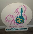 WDW Disney World 20 Magical Years Anniversary Park Used Lamp Post Sign Prop