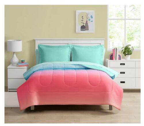 *NEW* 7pc Rainbow Girls Reversible Kids Comforter Bedding Set ( Size FULL )