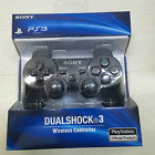 For Sony PlayStation 3 PS3 DualShock 3 Controller Black Genuine Game Consle OEM