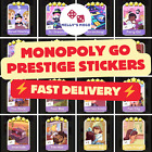 Monopoly GO Prestige Stickers Set 22-26 (Fast Delivery)