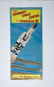 Vintage Travel Brochure Visit Kennedy Space Center At Titusville - NASA