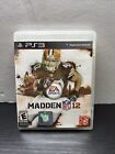 Madden NFL 12 (Sony PlayStation 3, 2011) Free Shipping