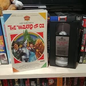JUDY GARLAND THE WIZARD OF OZ VHS TAPE IN ORIGINAL CASE VIDDY OH FOR KIDS 1985