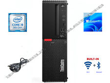 Lenovo ThinkCentre M920s SFF i9-9900 + up to 64GB RAM &2TB SSD &6TB HD &Wi-Fi+BT