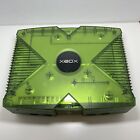 Original Xbox Halo Special Edition Green - Console Only - Rare Clean