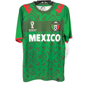 2022 Mexico FIFA WorldCup Qatar Youth Jersey Size MEDIUM Officially Licensed NWT