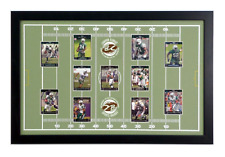 Football Display Board: Trading Card Sports Field Frame 17x27