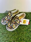 VANS x PEANUTS The Gang Black Classic Slip-On Toddler Size 9.5 Brand New