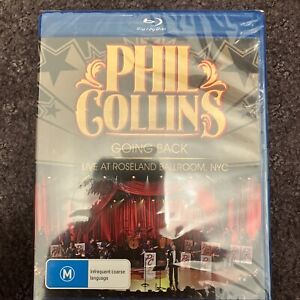 PHIL COLLINS - Going Back - Live Roseland Ballroom NYC BLU RAY brand new sealed