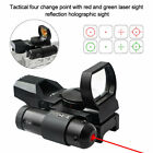 Reflex Red Green Reticles Dot Sight Scope With Red Laser Holographic Illuminated