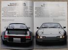 NOS 1986 Porsche 928S4 Compared to 911 Turbo 8 Page Brochure