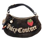 Juicy Couture Vintage Strawberry Brown Terry Bag Handbag Y2K