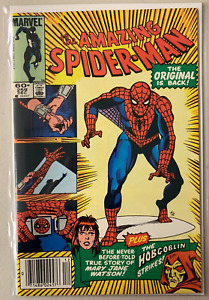 Amazing Spider-Man #259 Newsstand Marvel (6.0 FN) origin Mary Jane Watson (1984)