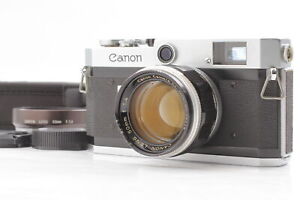w/ HOOD [Near MINT] Canon P Rangefinder Camera 50mm F1.4 LTM L39 Lens From JAPAN