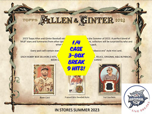 MINNESOTA TWINS- 2023 Topps Allen & Ginter 1/4 Case 3-Box Break #43 9 Hits