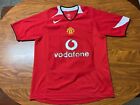 MENS USED VINTAGE NIKE MANCHESTER UNITED WAYNE ROONEY SOCCER JERSEY SIZE SMALL