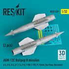 1/32  Reskit RS32-0429 AGM-12C Bullpup B missiles (2 pcs) (A-4, A-5, A-6, A-7, F
