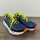 Hoka One One Mens Clifton 3 1012046 BRON Blue Running Shoes Sz 11 US NO INSOLES
